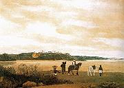 Frans Post View of Itamaraca Island oil